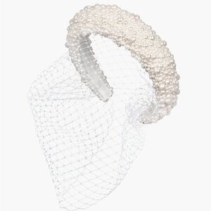 Jennifer Behr Bailey Voilette Bridal Headband / Cage Veil